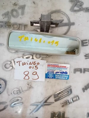 SPECCHIO SPECCHIETTO RETROVISORE INTERNO RENAULT TWINGO III SMART FORFOUR 454 - Immagine 1 di 4