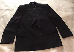 Chaqueta Blazer Hombres Gianni Manzoni Tendenza Doble Pecho Hecha en Italia Lana - Imagen 1 de 12