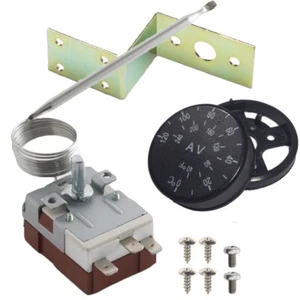 ADJUSTABLE 12V ELECTRIC RADIATOR FAN TEMP-ERATURE THERMO-STAT SWITCH CONTROL-LER - Bild 1 von 5