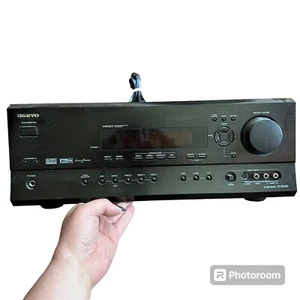 Onkyo AV Receiver TX-SR600, Dolby Digital, Extended DTS Surround AC 120V 60Hz - Picture 1 of 7