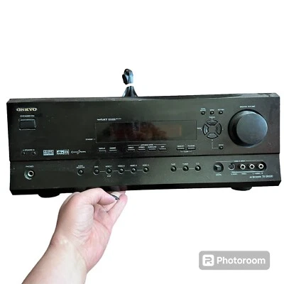 Onkyo AV Receiver TX-SR600, Dolby Digital, Extended DTS Surround AC 120V 60Hz - Image 1 of 4