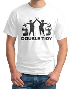 Bin Faschismus & Kommunismus: Keep Britain Double Tidy Parodie! Premium T-Shirt Herren - Bild 1 von 4