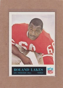 Philadelphia Football 1965 Roland Lakes #178 49ers excelente *A37382 - Imagen 1 de 1
