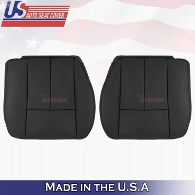 Cubierta de cuero negra para conductor y pasajero GMC Envoy 2005-2009 Foto 1 de 4