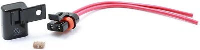 Mini portafusibles APM ATM a prueba de salpicaduras climáticas 12 AWG Lumision con fusible de 5 AMP Foto 1 de 4