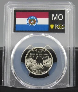 2003 S Missouri Silver PCGS PR 70 DCAM - Picture 1 of 5