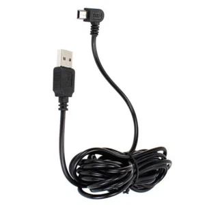 3.5M USB Type-A to Mini 5Pin Right Angle Charging Cable for GPS Navigator - Zdjęcie 1 z 8
