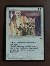 Exorcist NM/EX+ The Dark Rare Reserved List Card MTG Magic The Gathering