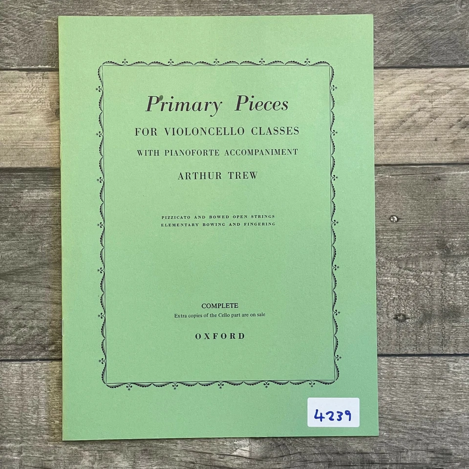 Primary Pieces Classics for Violin Cello & Piano Accompaniment Sheet Music - Image 1 of 1