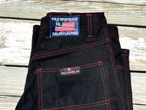 Polo Ralph Lauren Black Jeans for Men 