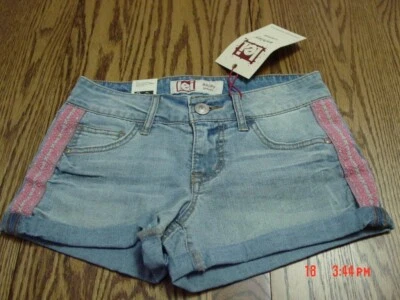Junior Womens Lowrise Lei  LEI denim shorts Embellished - Image 1 of 2