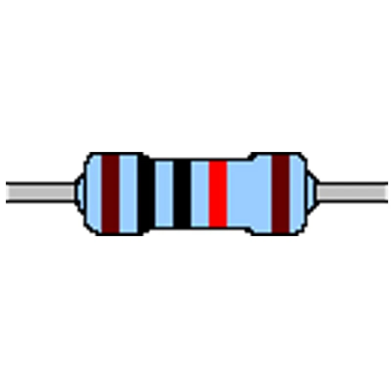 100x Metallfilm-Widerstand 10 kOhm 1% Bauform 0204 axial von Vitrohm (Yageo)