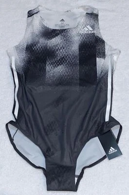 Leotardo para correr ADIDAS Adizero Climachill gris oscuro negro blanco NUEVO para mujer talla M Foto 1 de 4