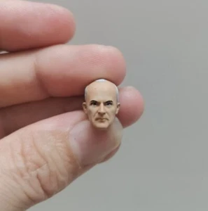 Figuras de acción a escala 1/18 cabeza de comandante oficial de la Segunda Guerra Mundial tallada aptas para muñeca de 3,75" - Imagen 1 de 4