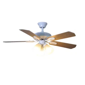 Hampton Bay Glendale 42-Inch LED Indoor Ceiling Fan White NEW - Picture 1 of 4