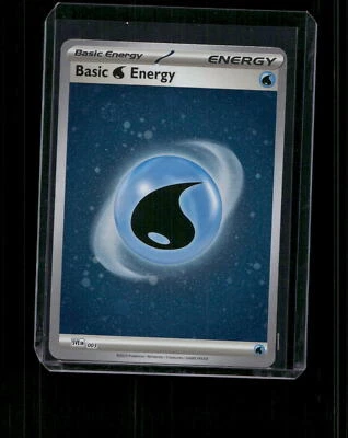 SV01: Scarlet & Violet Base Set #003 Basic Water Energy (Cosmos Holo) - Image 1 of 2