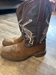 Durango Rebel Western Botas de Cuero Marrón Para Hombre Talla 8.5 W #DDB0077 - Imagen 1 de 9