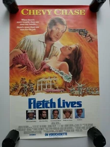 Fletch Lives Original Movie Rental Poster 27X40 1989 (P022) Chevy Chase - Picture 1 of 5