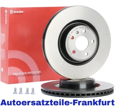 2x discos de freno delanteros BREMBO AUDI A6 Allroad C7 (4GH, 4GJ) 3.0 TDI TFSI quattro Foto 1 de 4