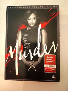 How to Get Away with Murder: The Complete Second Season (DVD 4-Disc Set) VG Cond - Picture 1 of 1