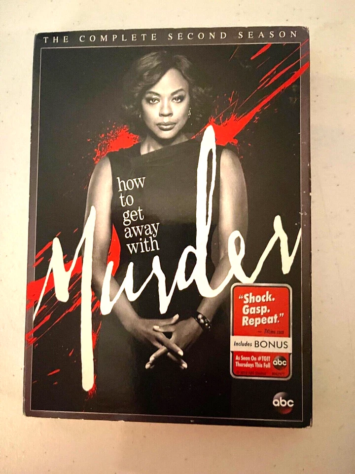 How to Get Away with Murder: The Complete Second Season (DVD 4-Disc Set) VG Cond - Image 1 of 1