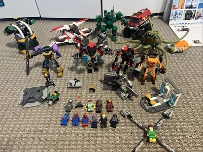 HUGE LEGO MARVEL LOT. Rare Sets And Minifigures Included - Image 1 of 4