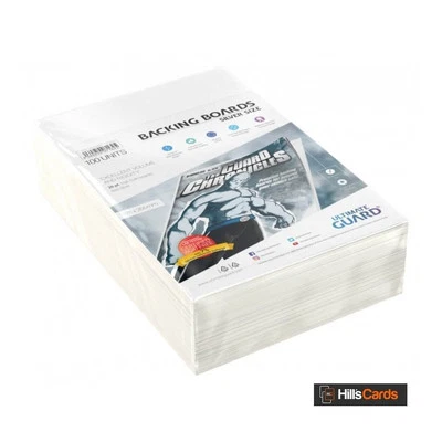 Ultimate Guard 100 Silver Age Size Comic Book Backing Boards : Store Protection - Bild 1 von 3