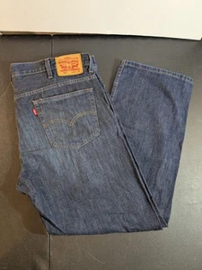 Vintage Levi's 569 Loose Fit Straight Jeans 38x30 Wide Baggy Skater Pants - Picture 1 of 19