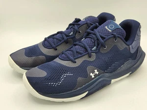 NEU Under Armour Herren $ 120 Spawn 4 Anatomix Basketballschuhe Größe 10 Midnight Navy - Bild 1 von 6