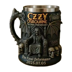 Czzy-Osbourne-3D-Gothic-Tasse-Resin-Tasse-The-Final-Performance-Sammlerstück - Bild 1 von 4