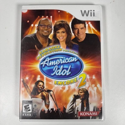 American Idol Encore 2 Wii Video Game Karaoke Multiplayer CIB - Image 1 of 2