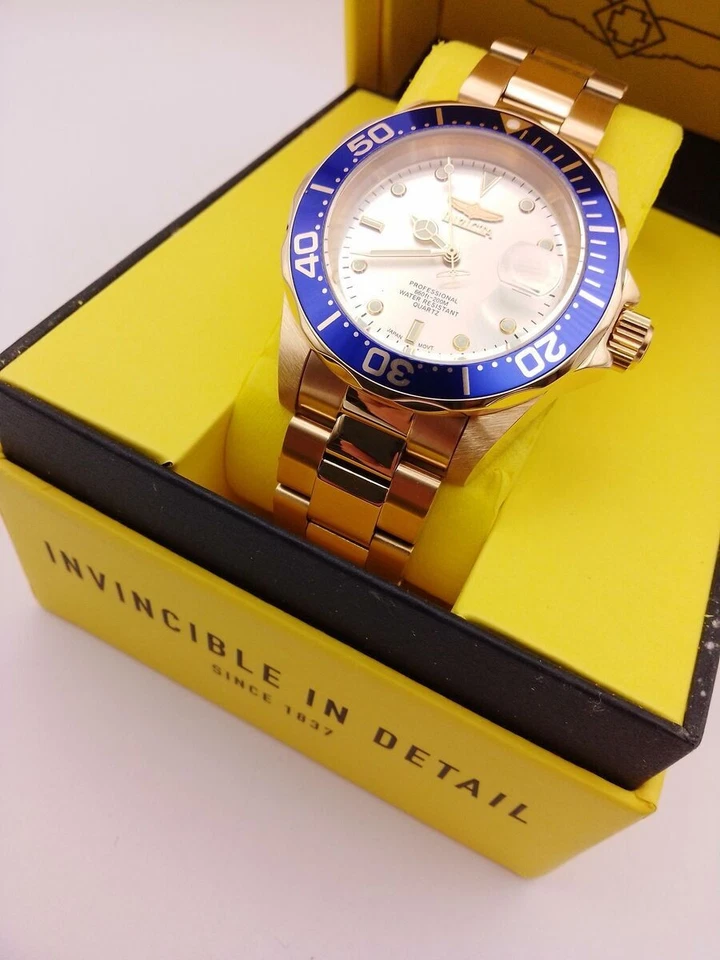 Invicta Pro Diver Edelstahl Herren Quarzuhrwerk - 40mm - Bild 1 von 3