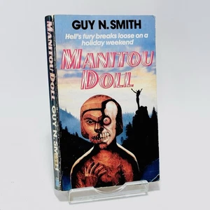 Manitou Doll Guy N.Smith Paperback Book Vintage Horror - Picture 1 of 4