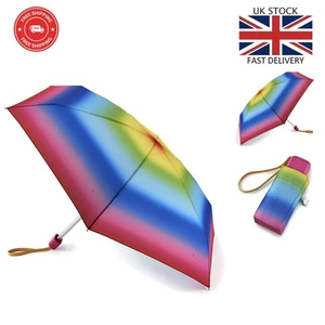 Tiny 2 Rainbow Print Umbrella – Stylish Compact Design to Brighten Rainy Days - Picture 1 of 6