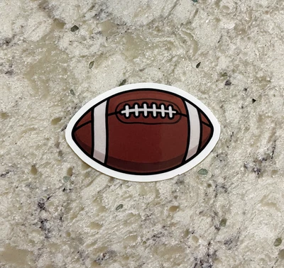STICKER SURPLUS Football Sticker l Gloss or Holographic Laminate l Waterproof Decal
