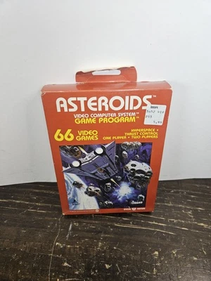 Atari 2600 Boxed Video Game Cartridge - Asteroids - New Sealed CX26649 - Image 1 of 4