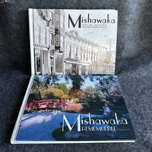 MISHAWAKA REMEMBERED Vol. 1 (2003) and 2 (2005) by South Bend Tribune HC 1st Ed. - Picture 1 of 24
