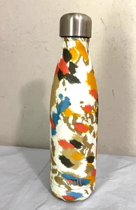 NUOVA $35 S'Ben Isolata Bottiglia d'Acqua in Acciaio Inox, 17 OZ, Ghepardo Avorio - Foto 1 di 4