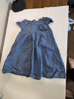 学步女孩 H 和 M 牛仔裙 2-3 岁 — 第 1/3 张图片