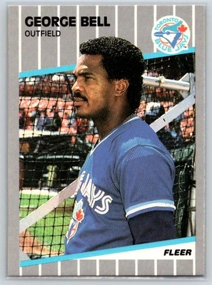 1989 Fleer #226 George Bell - Image 1 of 2