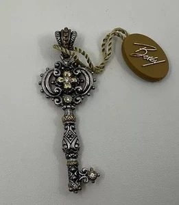 Barbara Bixby HE Signature Key Of Life Pendant Enhancer Sterling Silver / 18K - Picture 1 of 13