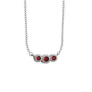 COLLANA BOCCADAMO Sophie da Donna, argento 925, centrale con zirconi ref. GR828R - Foto 1 di 1