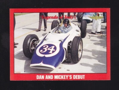 1992 Collegiate Collection Legends of Indy Dan and Mickey's Debut #80 - Image 1 of 2