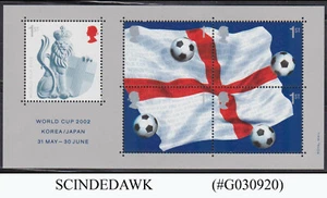 GREAT BRITAIN - 2002 WORLD CUP OF FOOTBALL KOREA/JAPAN - MIN/SHT MNH - Picture 1 of 1