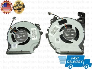 Genuine GPU&CPU Cooling Fan For HP Pavilion 15-CX0058WM 15-CX0056WM TPN-C133 - Picture 1 of 12