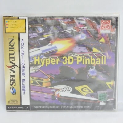 HYPER 3D PINBALL Pin Ball Brand NEW Sega Saturn 2173 ss - Image 1 of 4