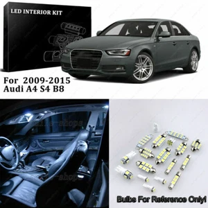 20×white canbus LED lamp Interior Light package for Audi A4 S4 B8 avant (09-15) - Picture 1 of 8