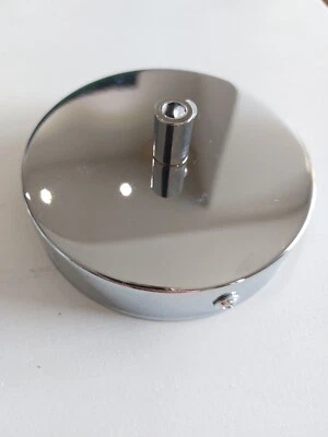 Rosone in Metallo Per Lampadari A Filo 100mm - Immagine 1 di 4
