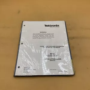 Tektronix 8560 Multi-User Software Development Unit Installation Service Guide - Picture 1 of 6