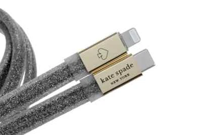 4) Kate Spade New York 6' Jelly USB-C to Lightning Charging Cables for Apple - Image 1 of 4